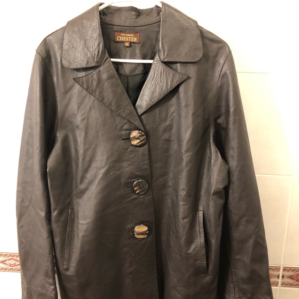 Leather jacket